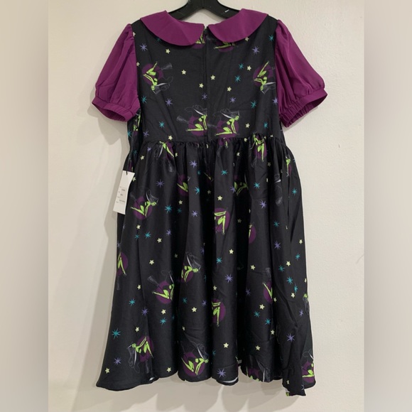Witchy Babydoll Dress Unique Vintage Pin-Up Witch Print. Women’s Size M (6/8) - Picture 10 of 11
